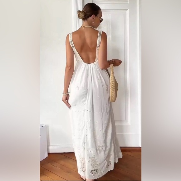 Zara CROCHETED DRESS LIMITED EDITION - Picture 4 of 10